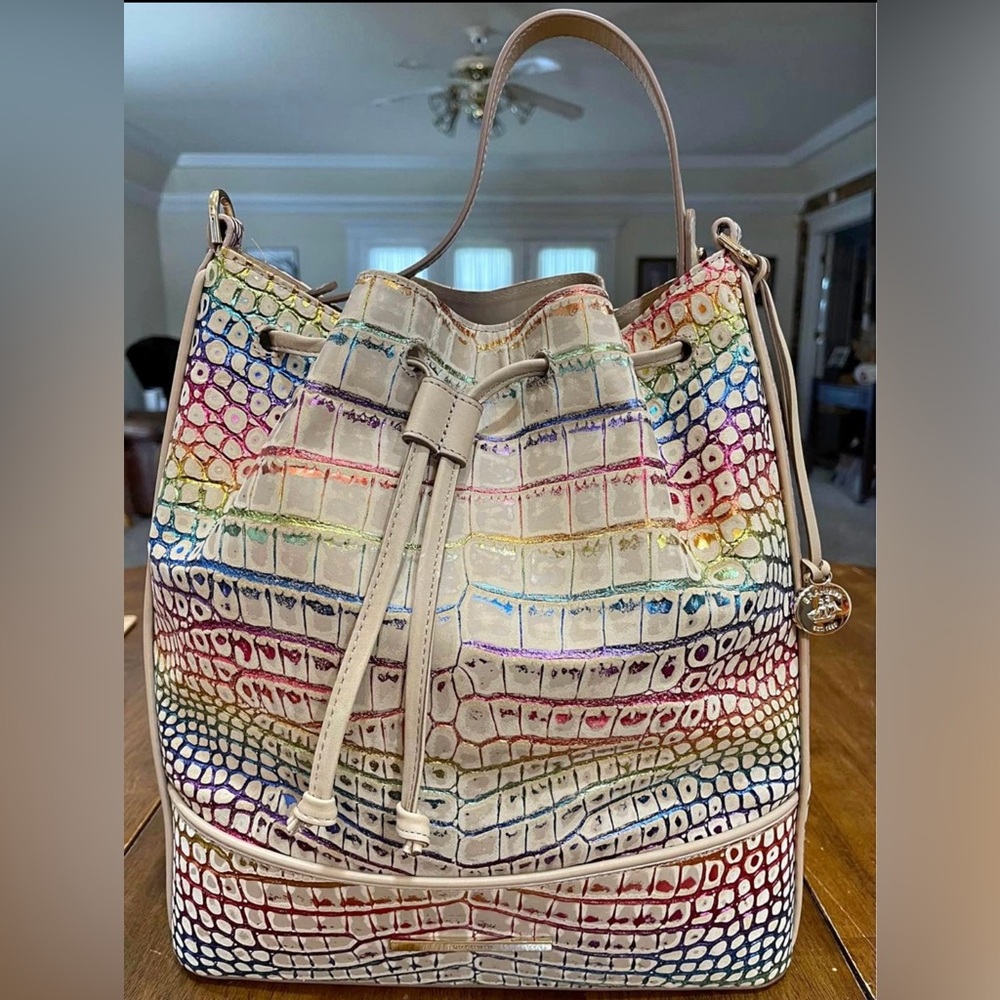 Brahmin bucket bag